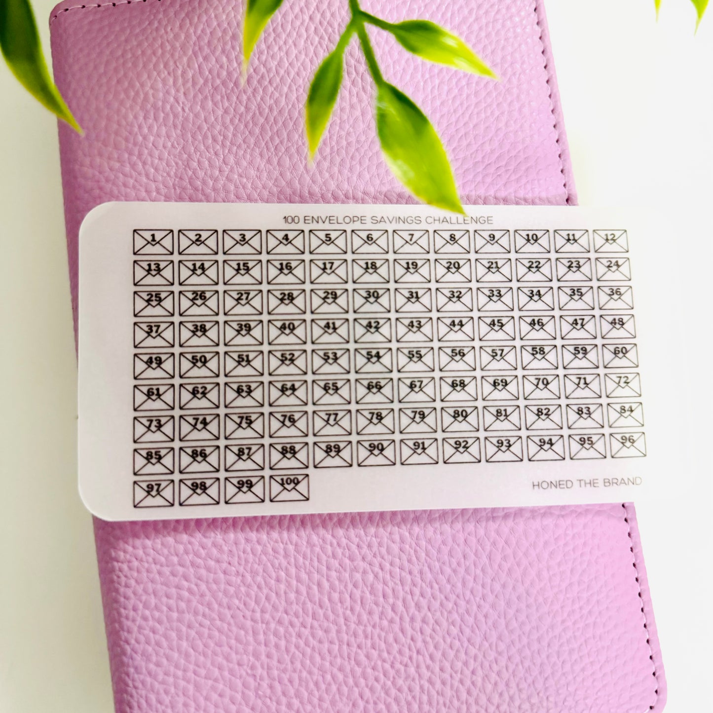 100 Envelope Savings Challenge