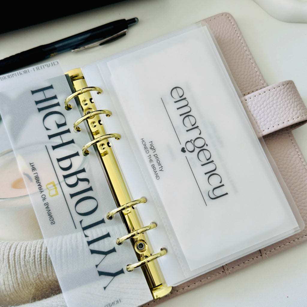 Elegant Cash Envelope Inserts