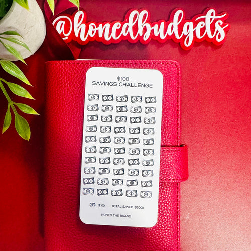 100 Dollar Savings Challenge