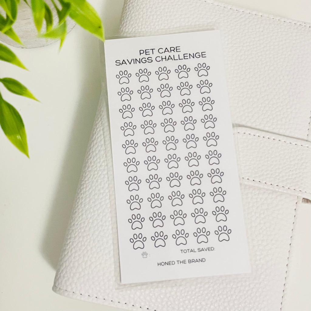 Pet Care Savings Challenge