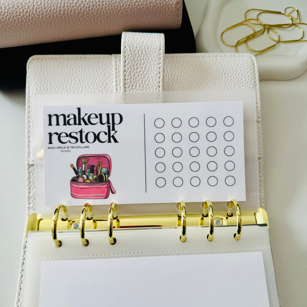 Makeup Restock Savings Challenge