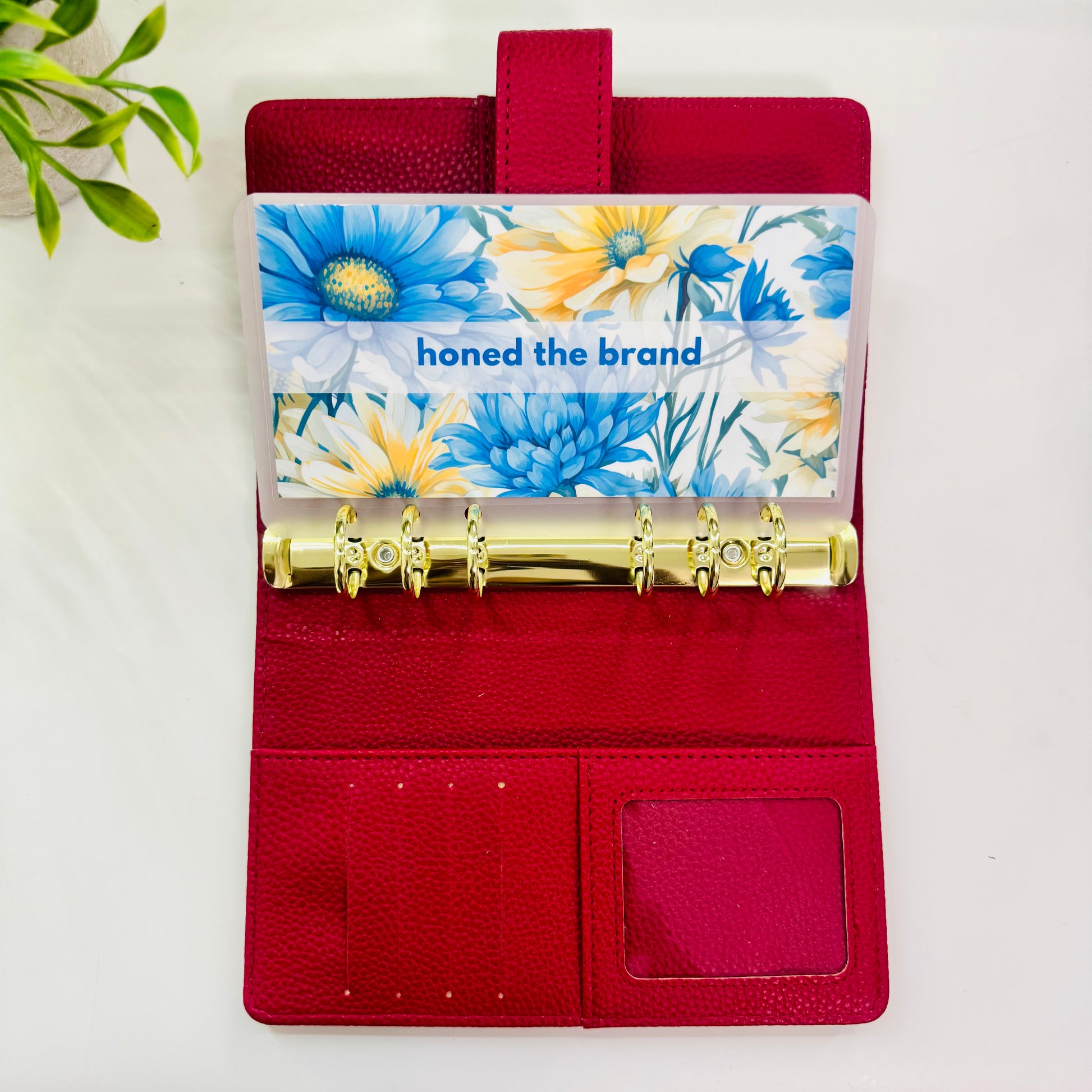 Blue & Yellow Floral Cash Envelopes