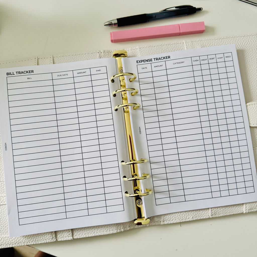 A5 Daily Planner Inserts