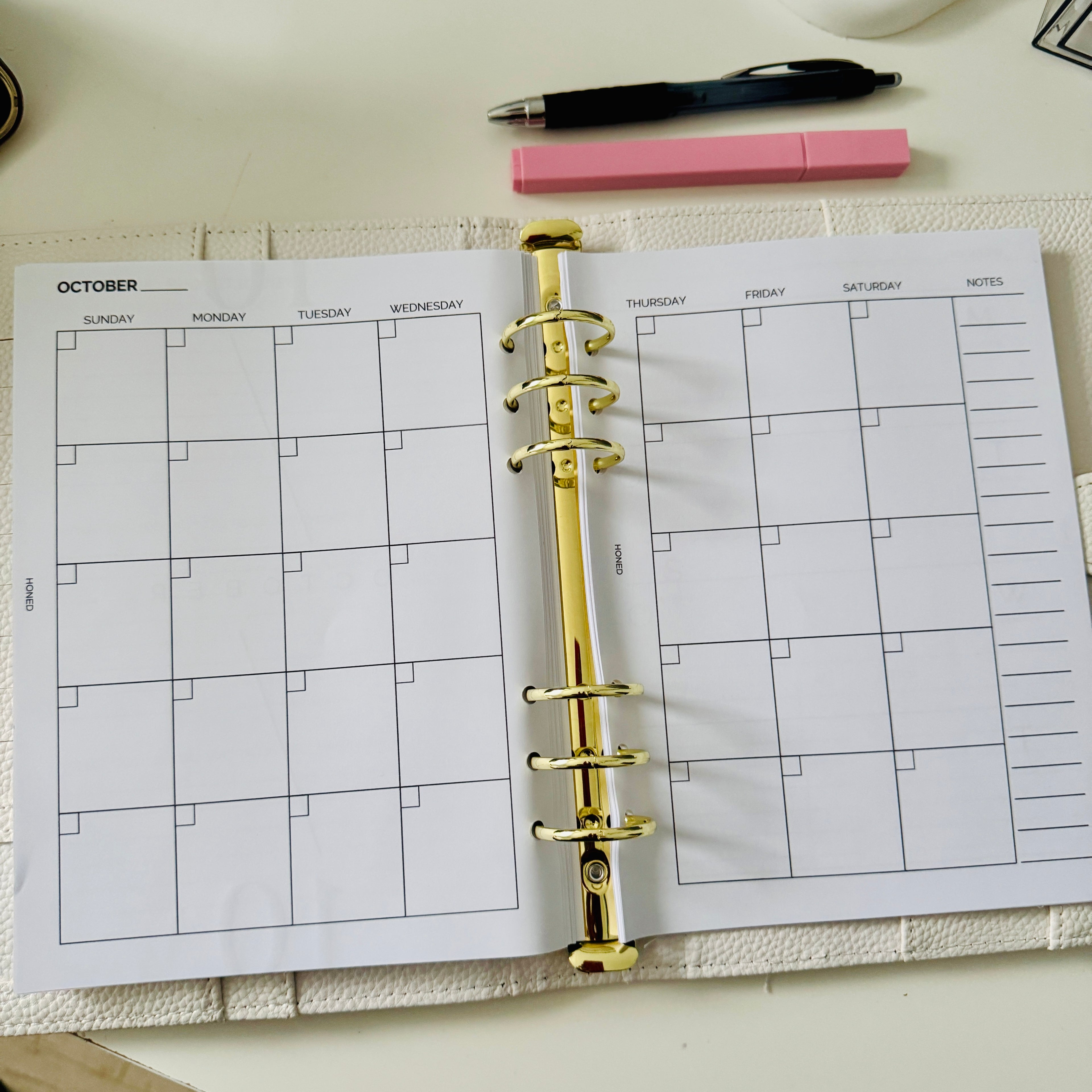 A5 Daily Planner Inserts