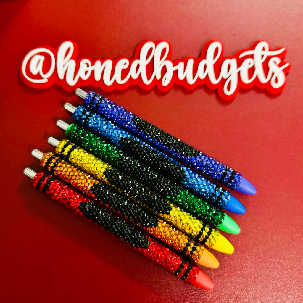 Crayon Rhinestone Pen (Bundle)