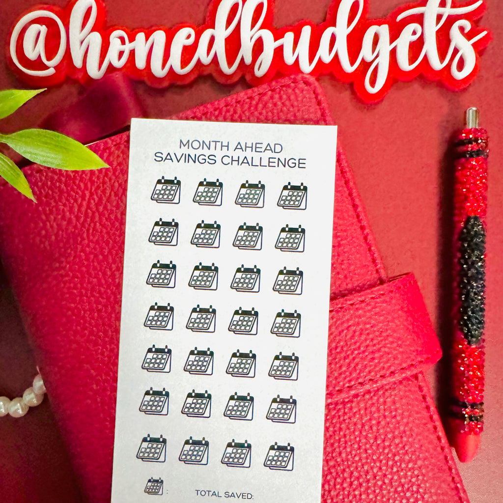 Month Ahead Savings Challenge
