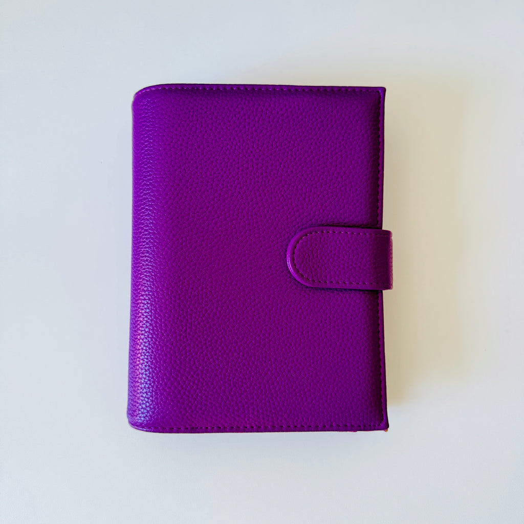Midnight Iris A6 Binder | Nova Collection