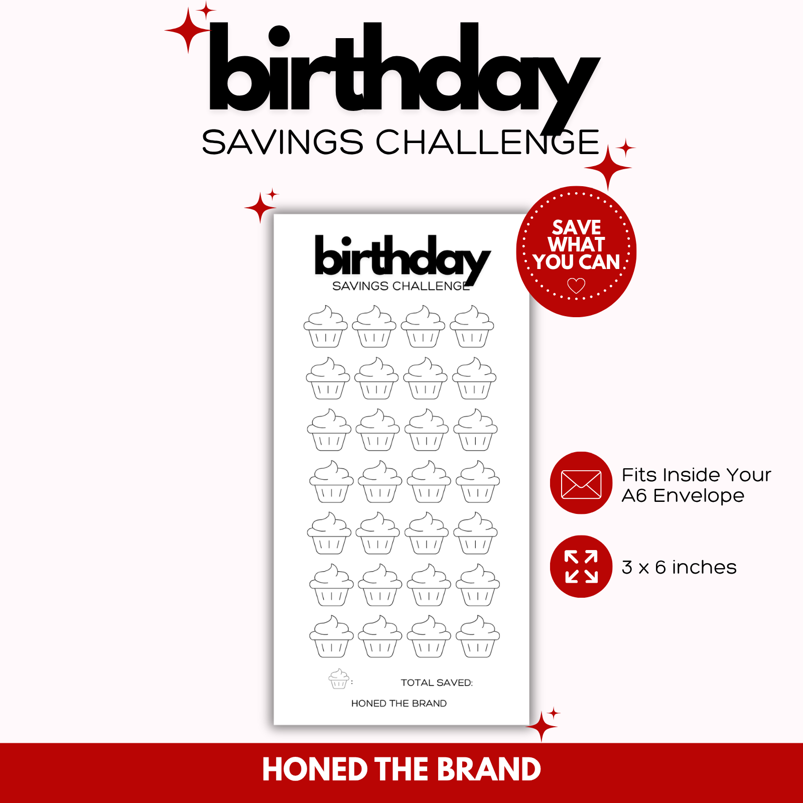 Minimal Birthday Savings Challenge