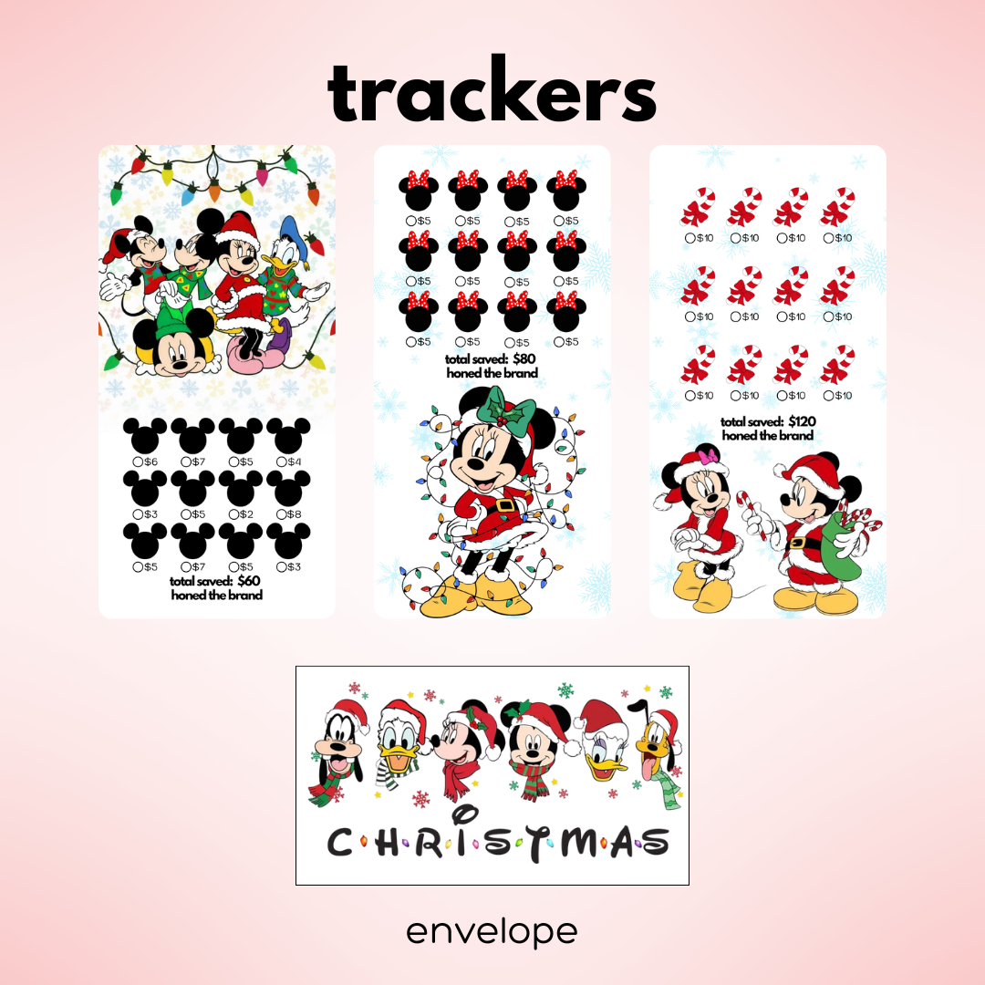 Mouse & Friends Christmas Trio