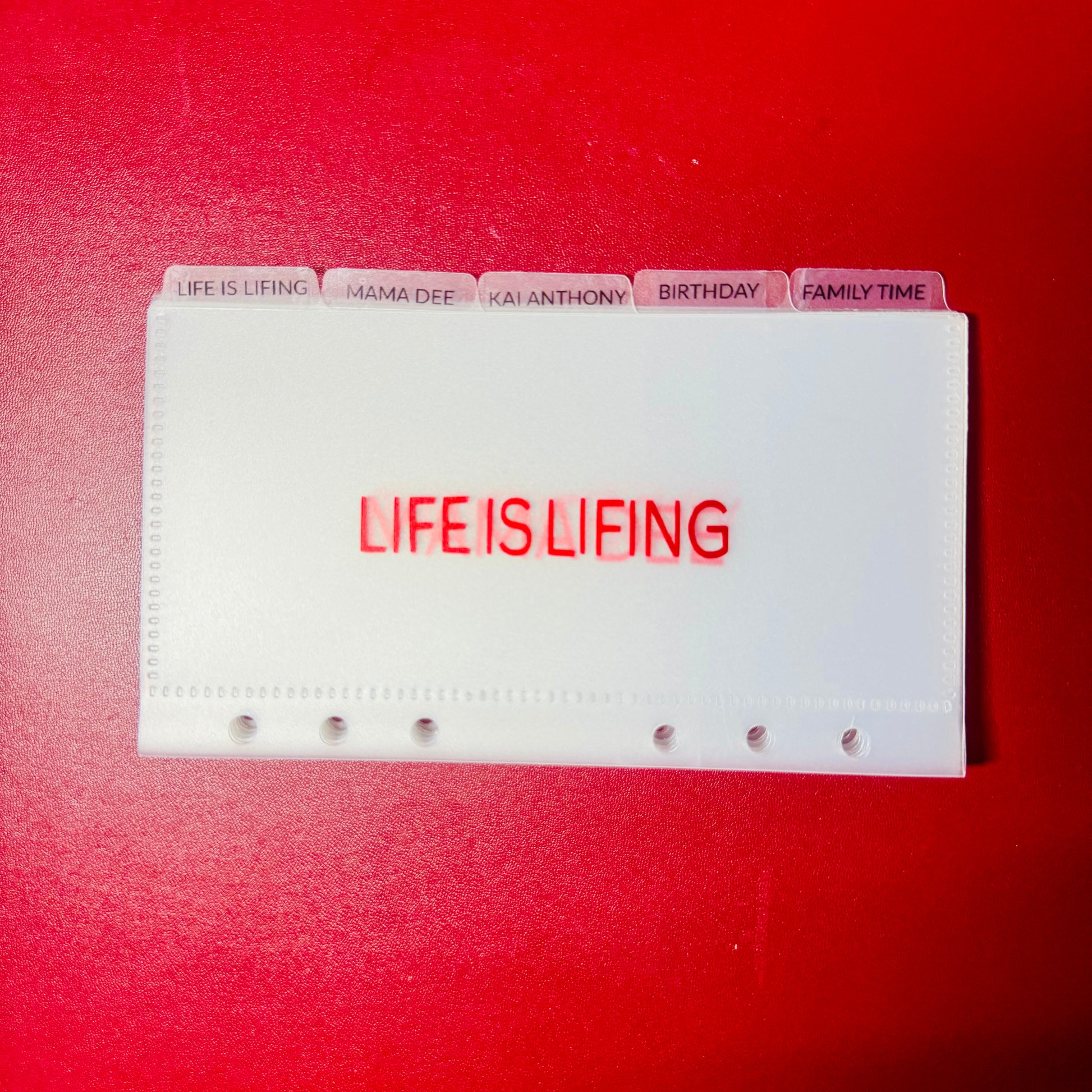 A6 Tabbed PVC Cash Envelopes