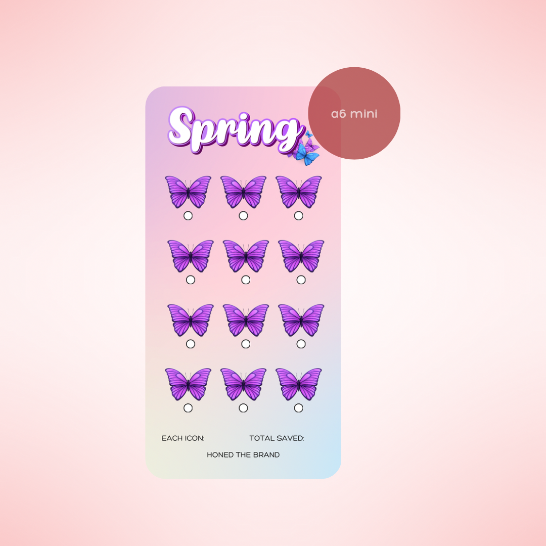 Spring Mini Savings Challenge