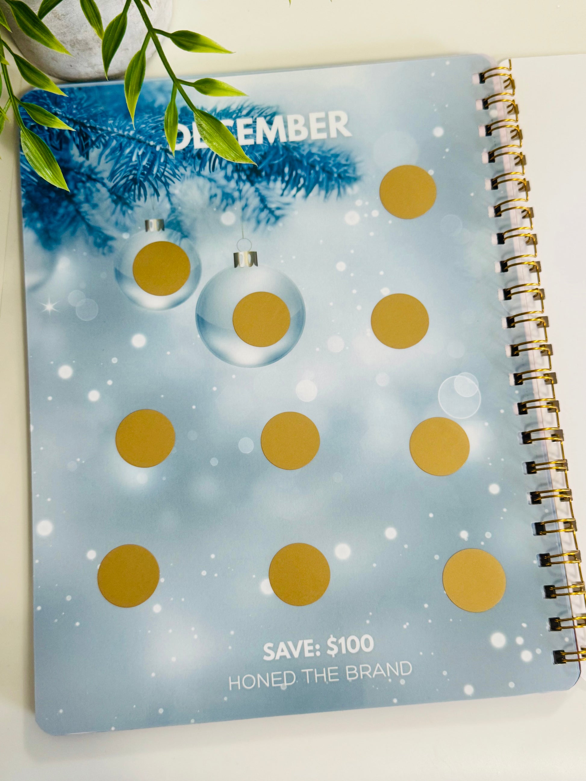 Monthly Scratch & Save Challenge Book