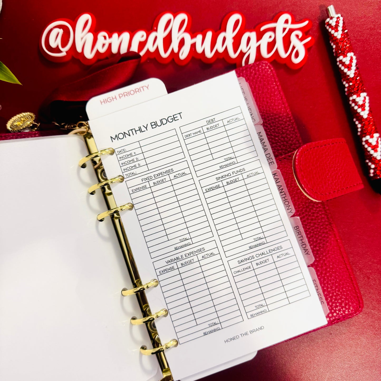 Monthly Budget Tracker