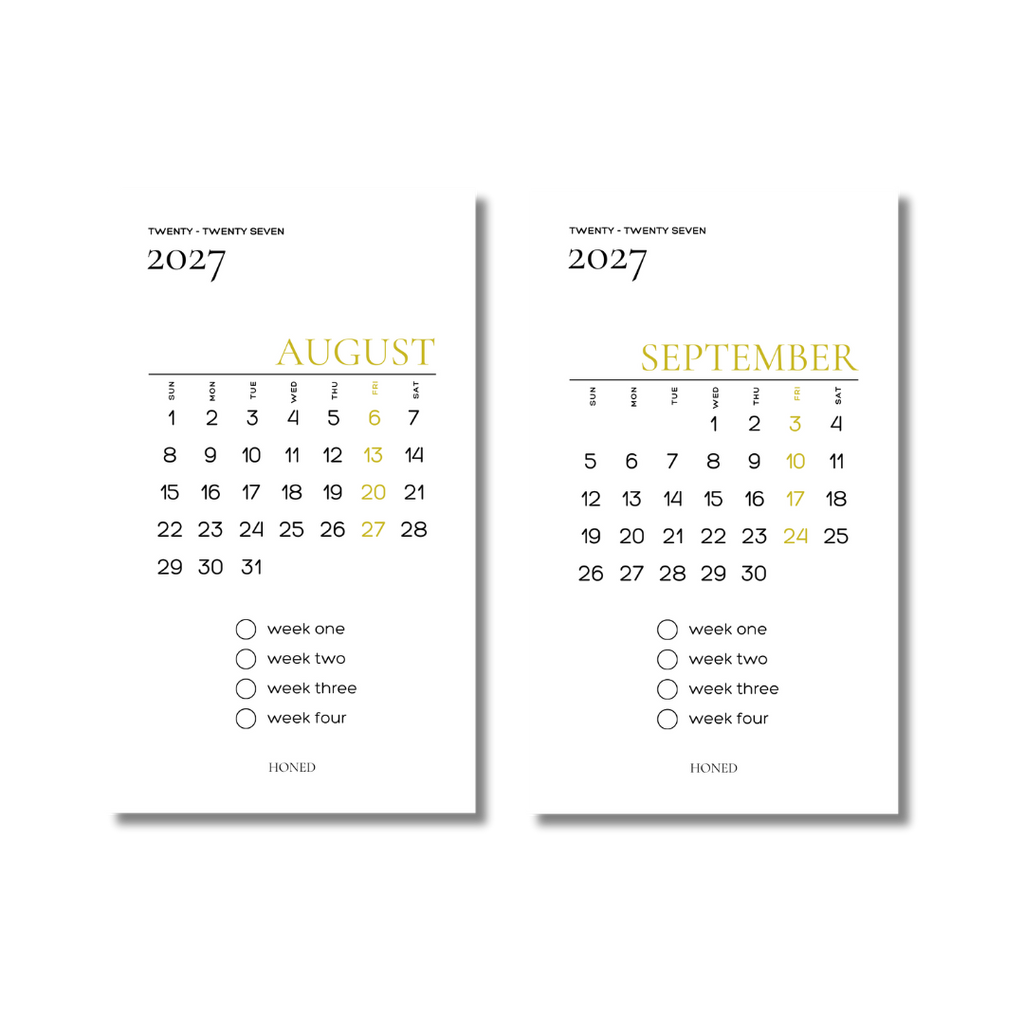 2027 Friday Savings Challenge