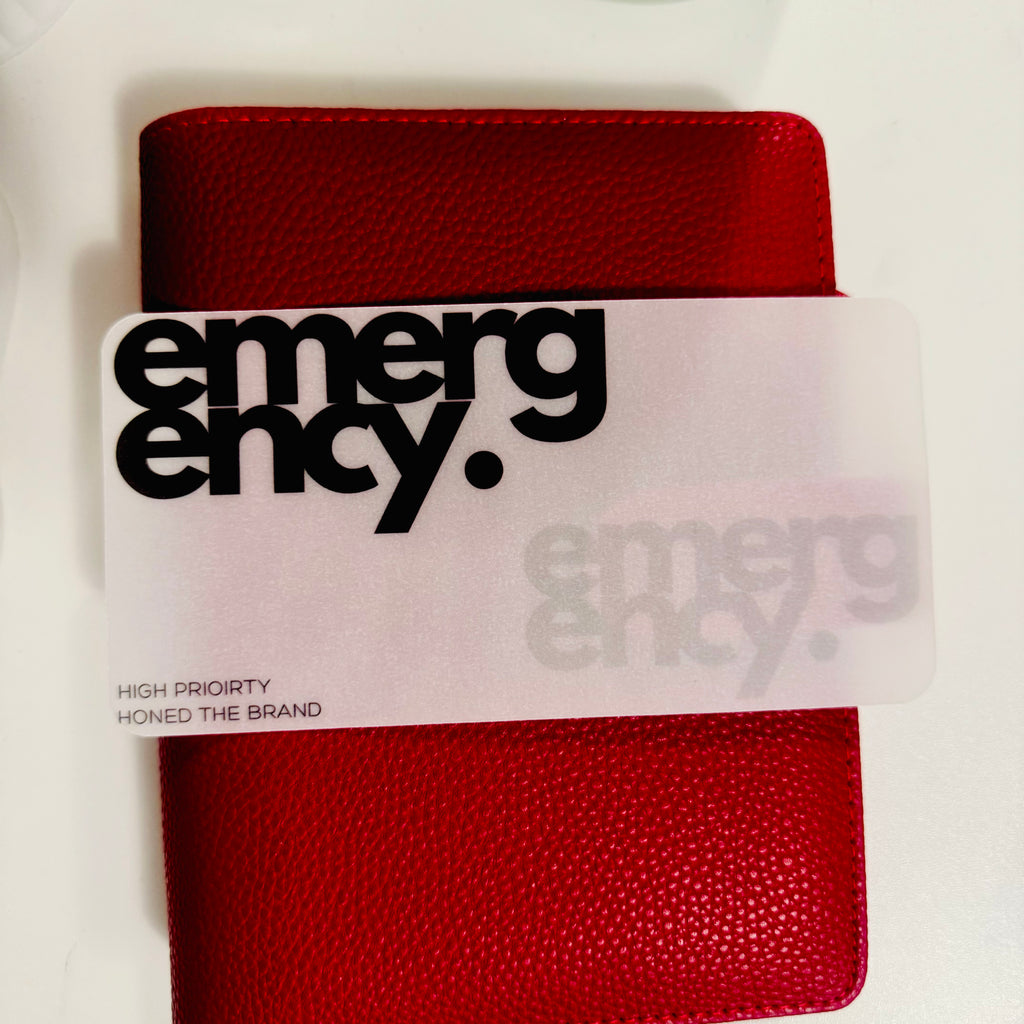 Bold Double Matte Vellum Cash Envelope Insert