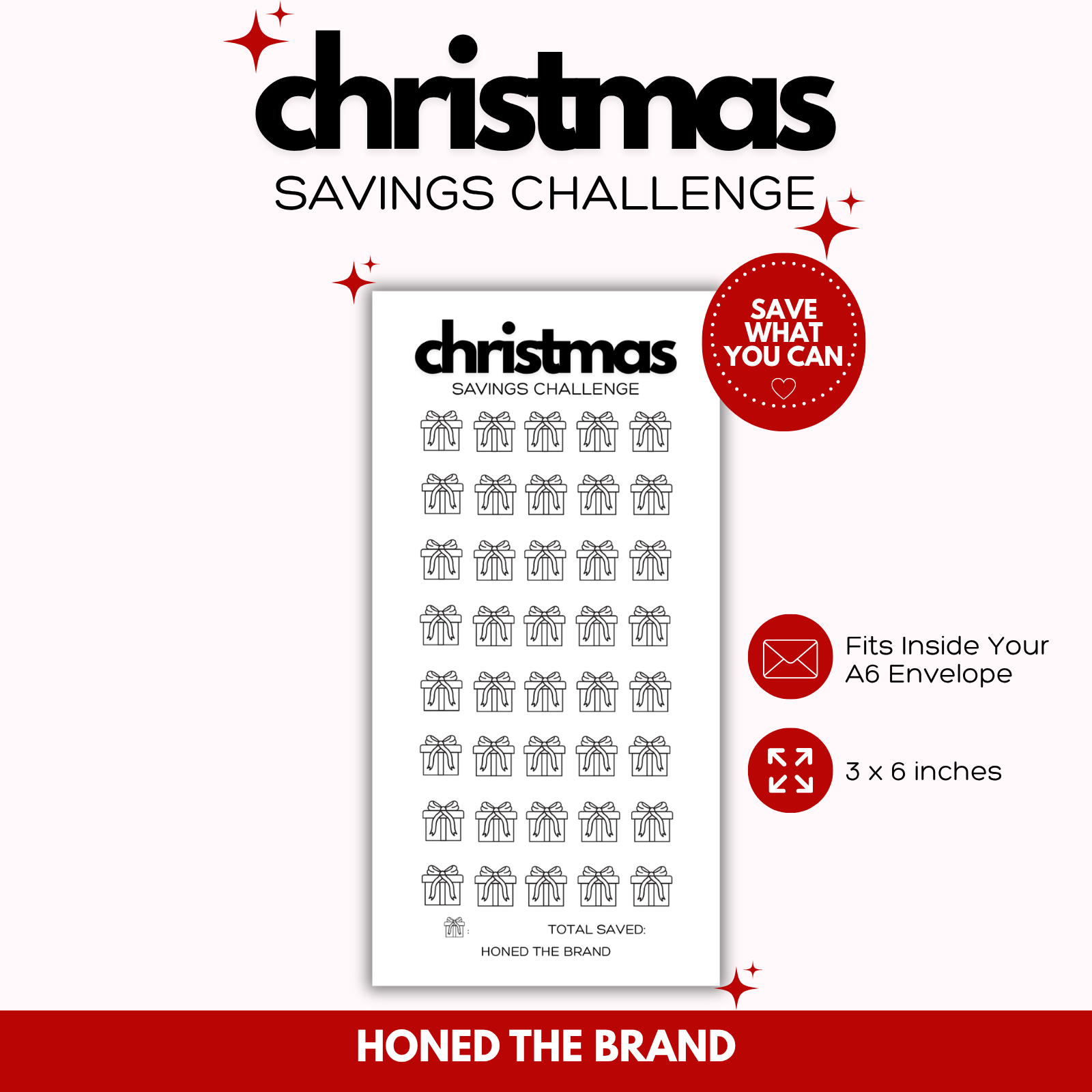 Minimal Christmas Savings Challenge