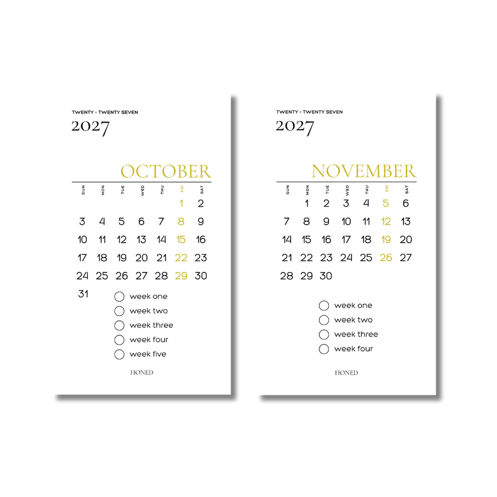 2027 Friday Savings Challenge