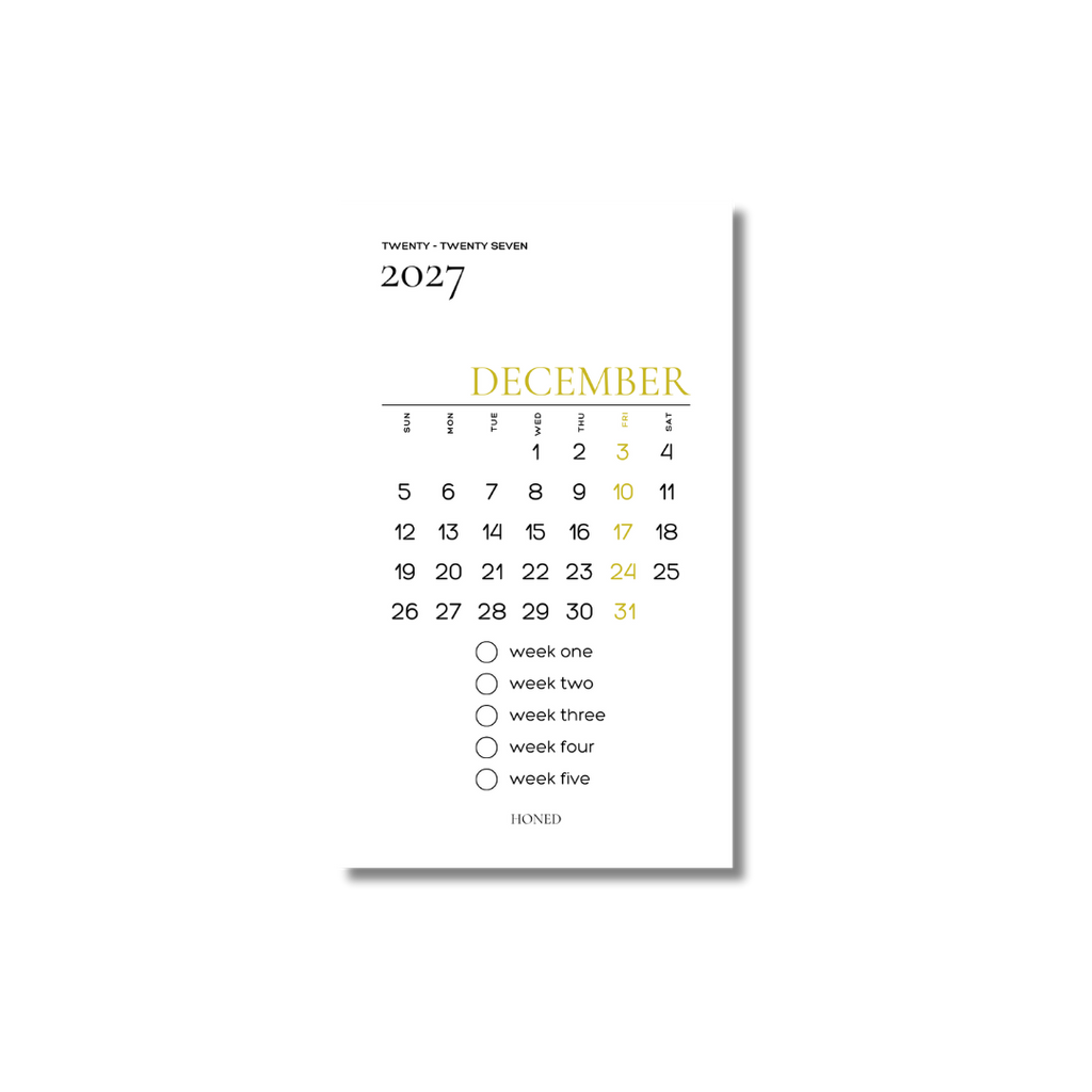 2027 Friday Savings Challenge