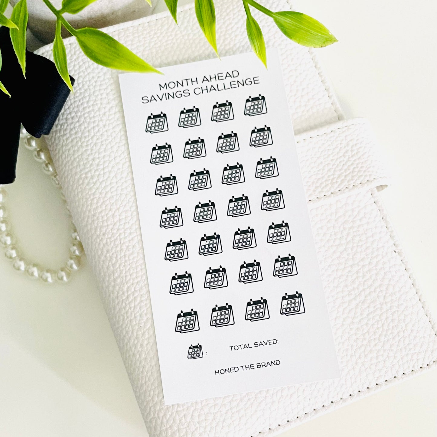 Month Ahead Savings Challenge