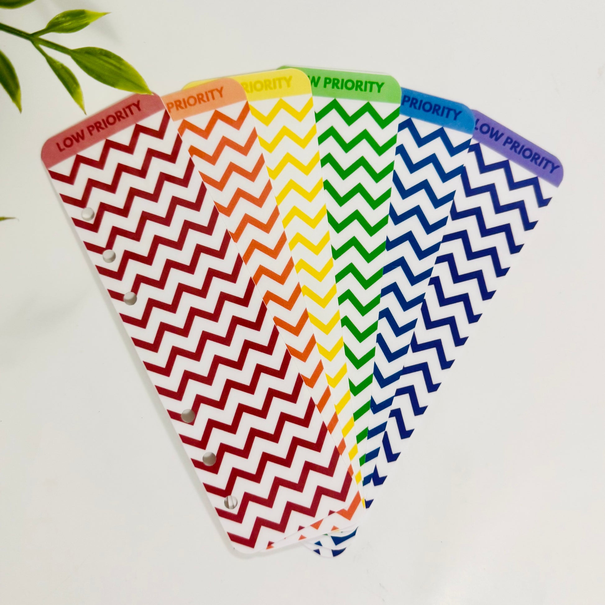 Chevron A6 Binder Bookmark
