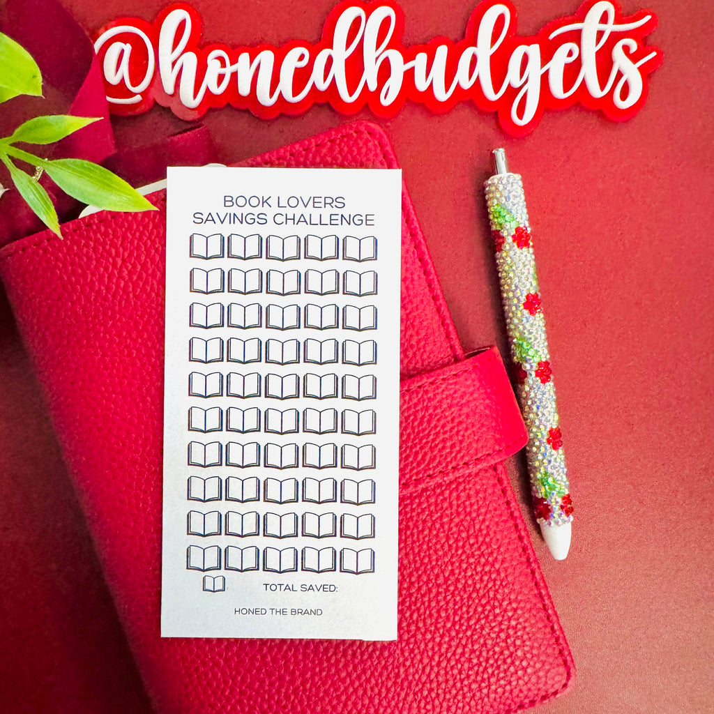 Book Lovers Savings Challenge