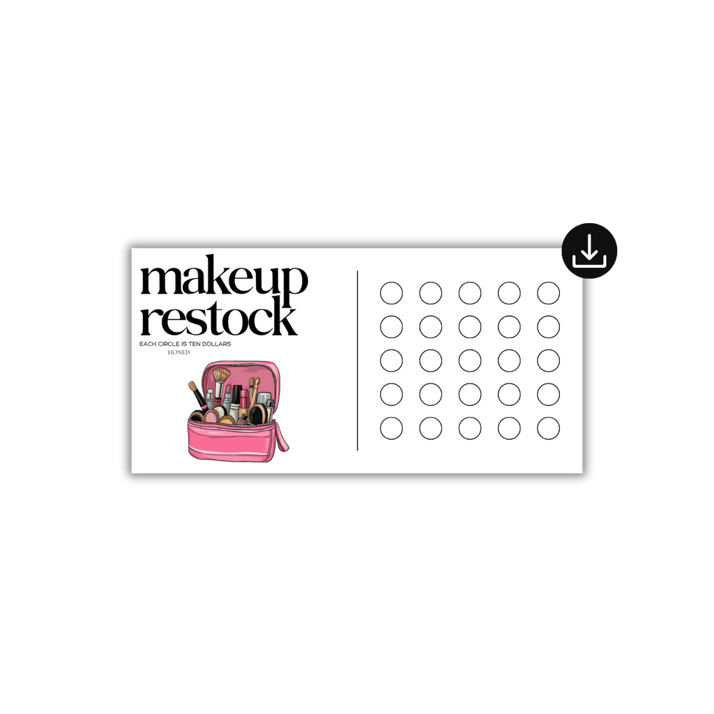 Digital Makeup Restock Savings Challenge