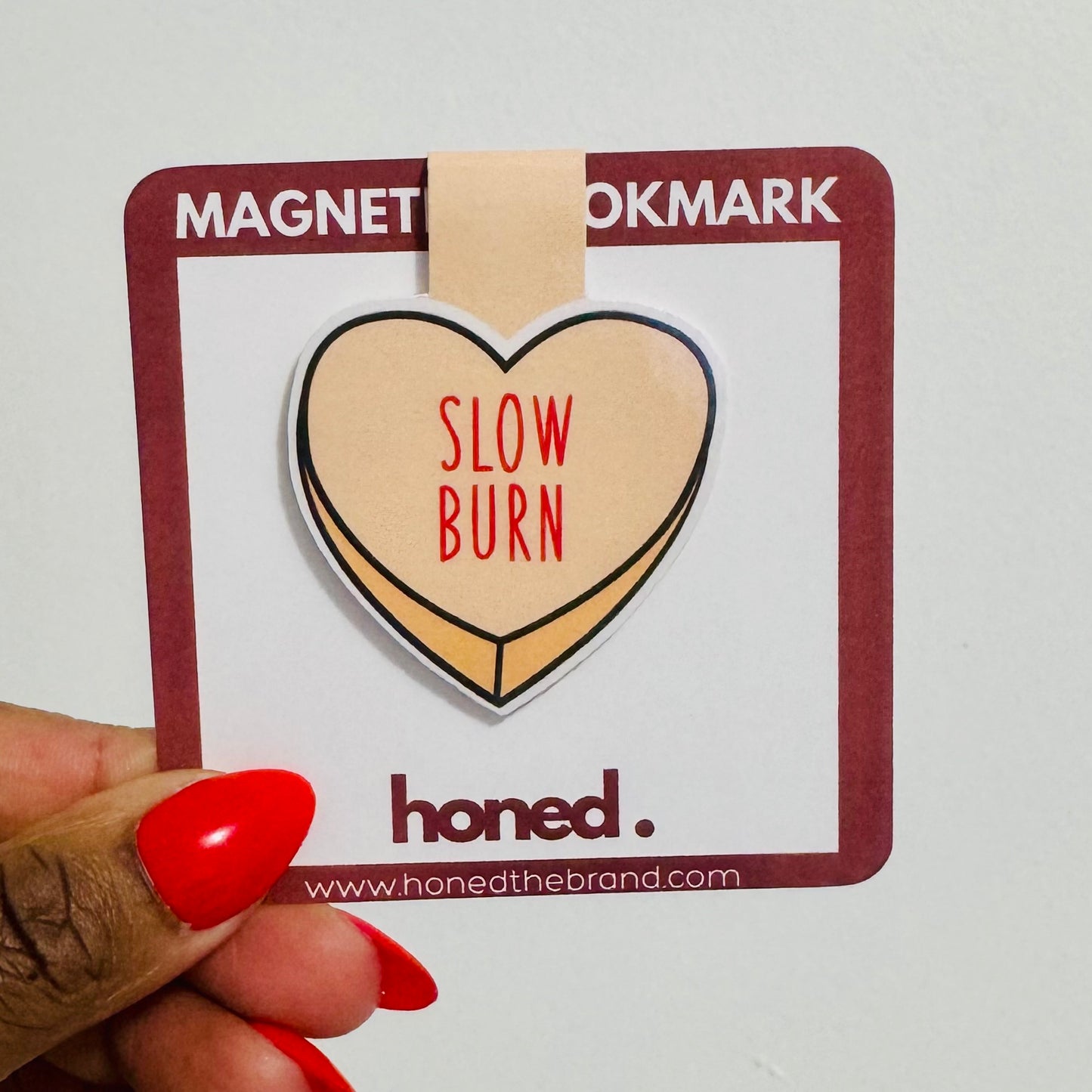 Slow Burn Magnetic Bookmark