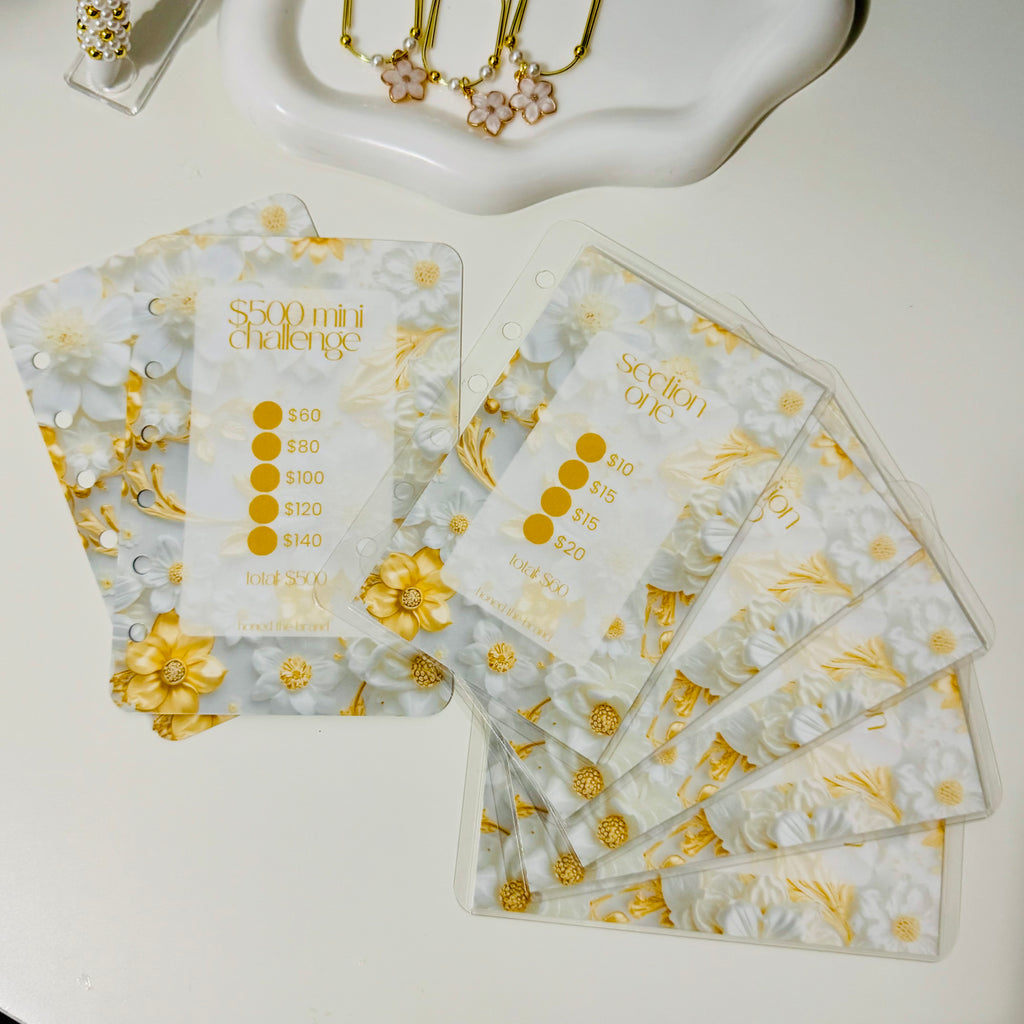 A7 Mini $500 Savings Challenge | Gold & Ivory Collective
