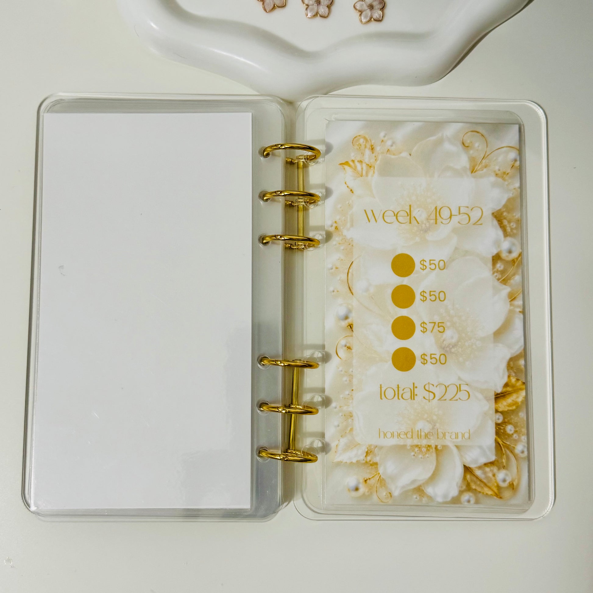A6 52 Weeks Savings Challenge | Gold & Ivory Collective