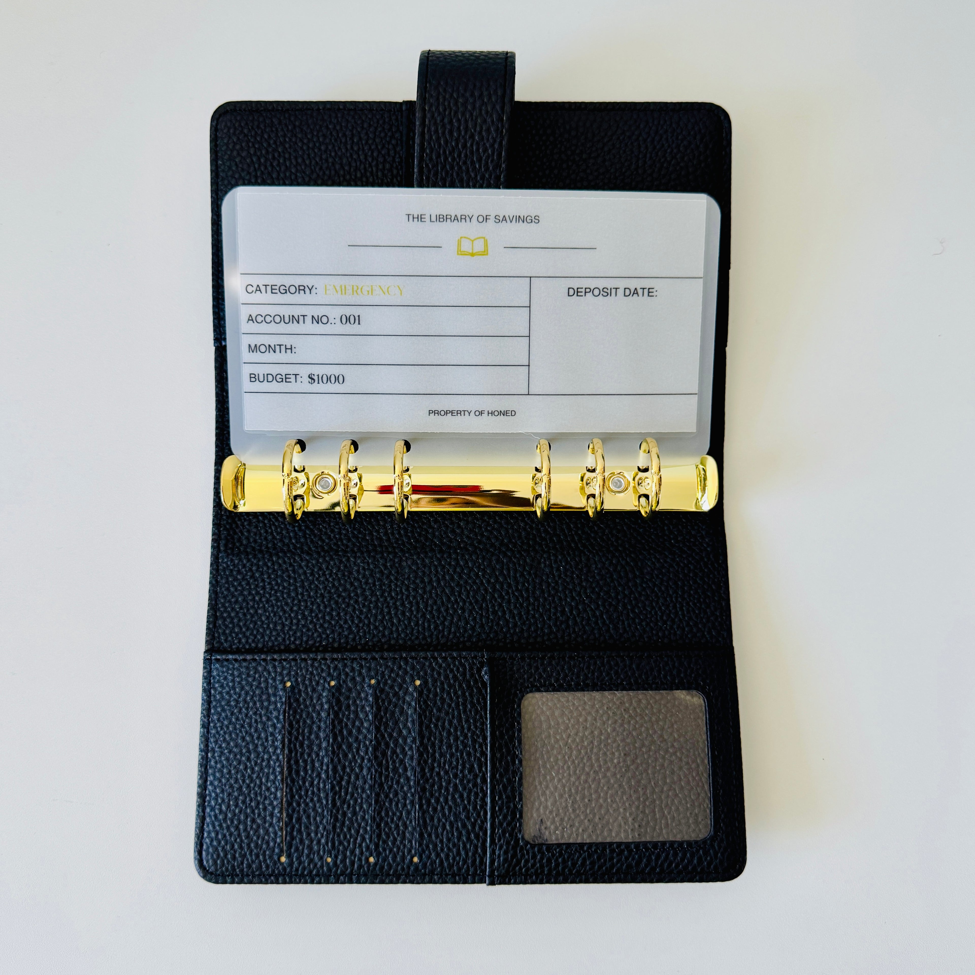 Bookish Ledger Cash Envelopes