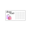 Closet Reset Savings Challenge
