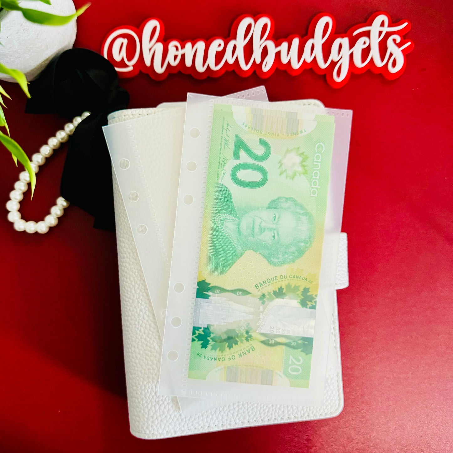 A6 PVC Cash Envelopes
