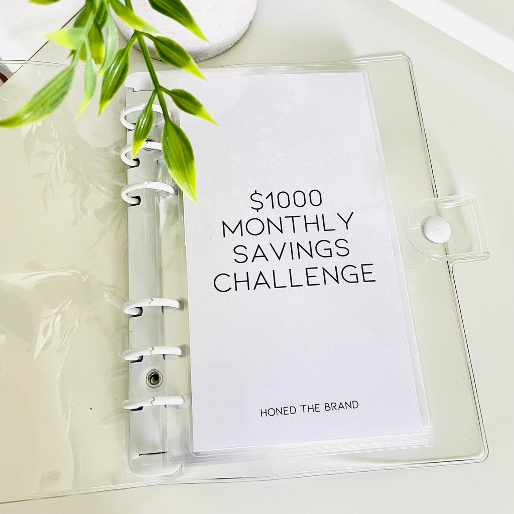Minimal Monthly Savings Challenge