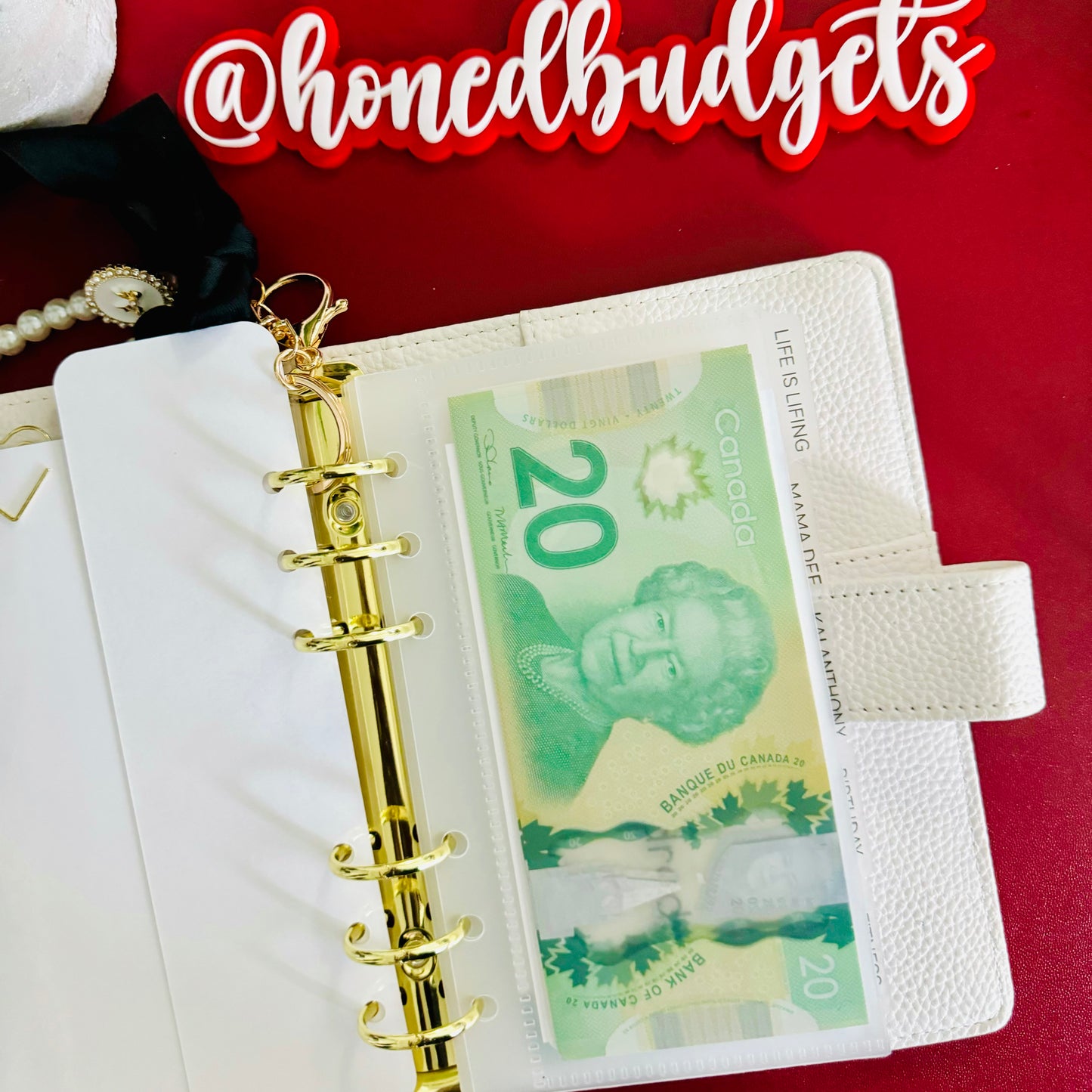 A6 Tabbed PVC Cash Envelopes