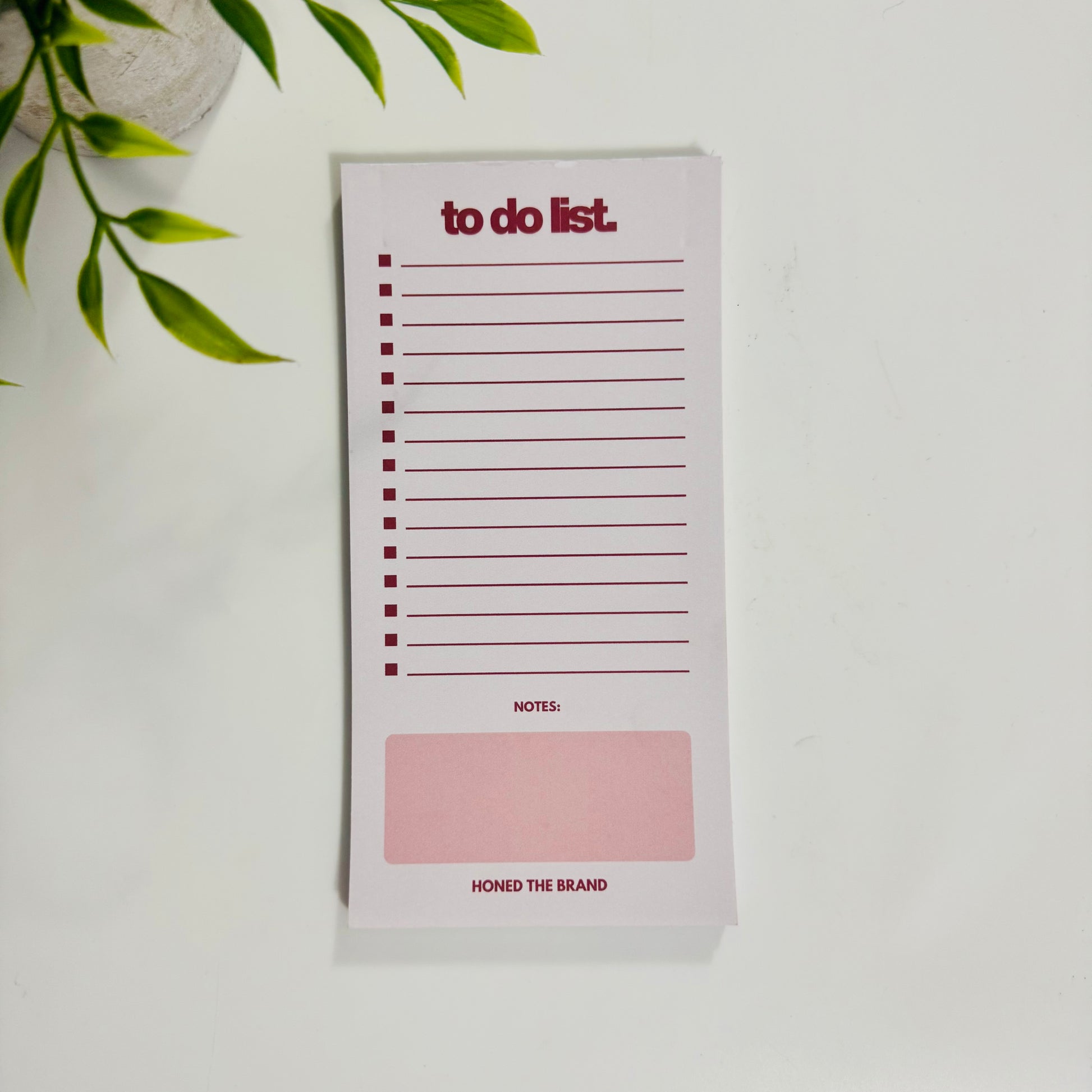 To Do List Notepad