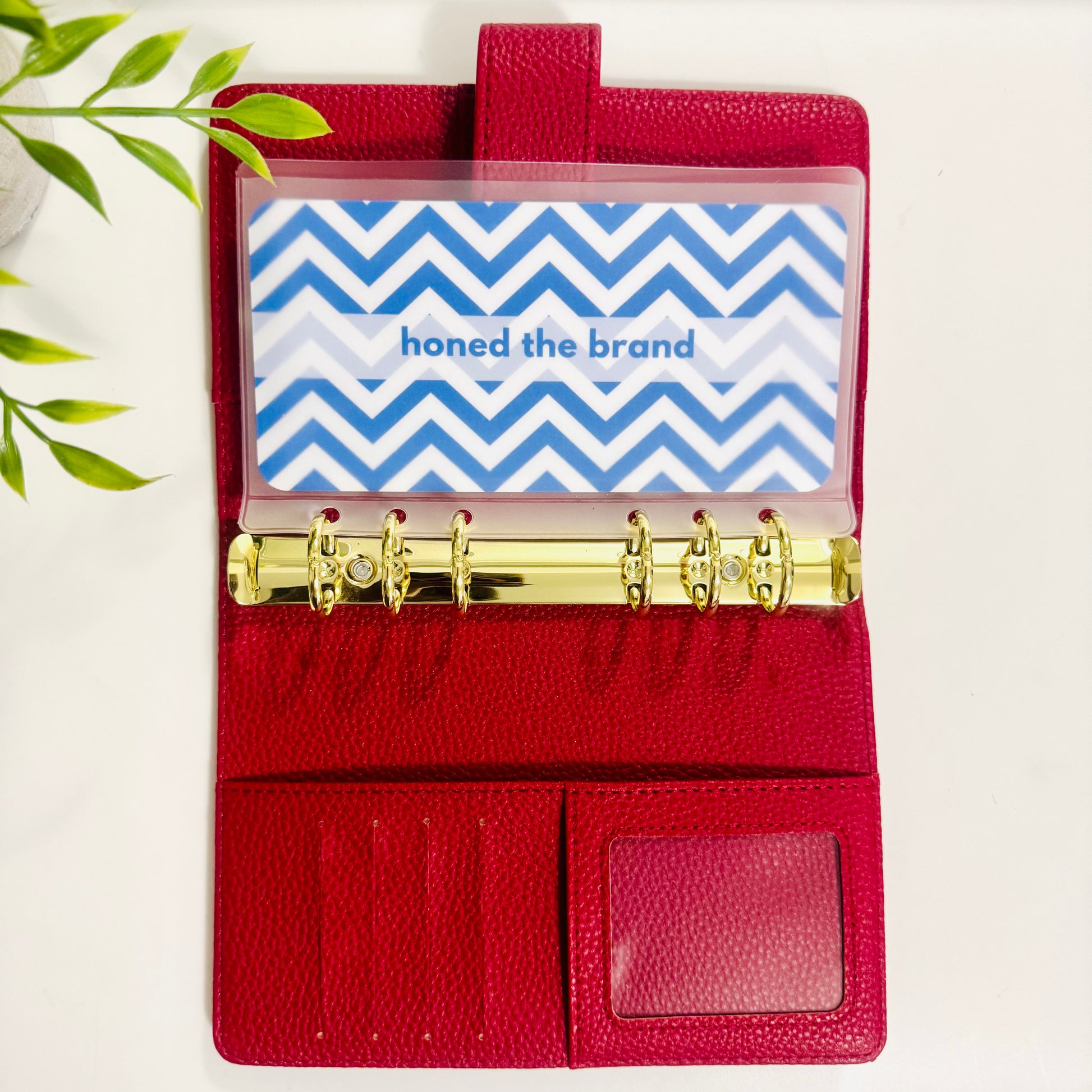 Chevron Custom Cash Envelope Insert