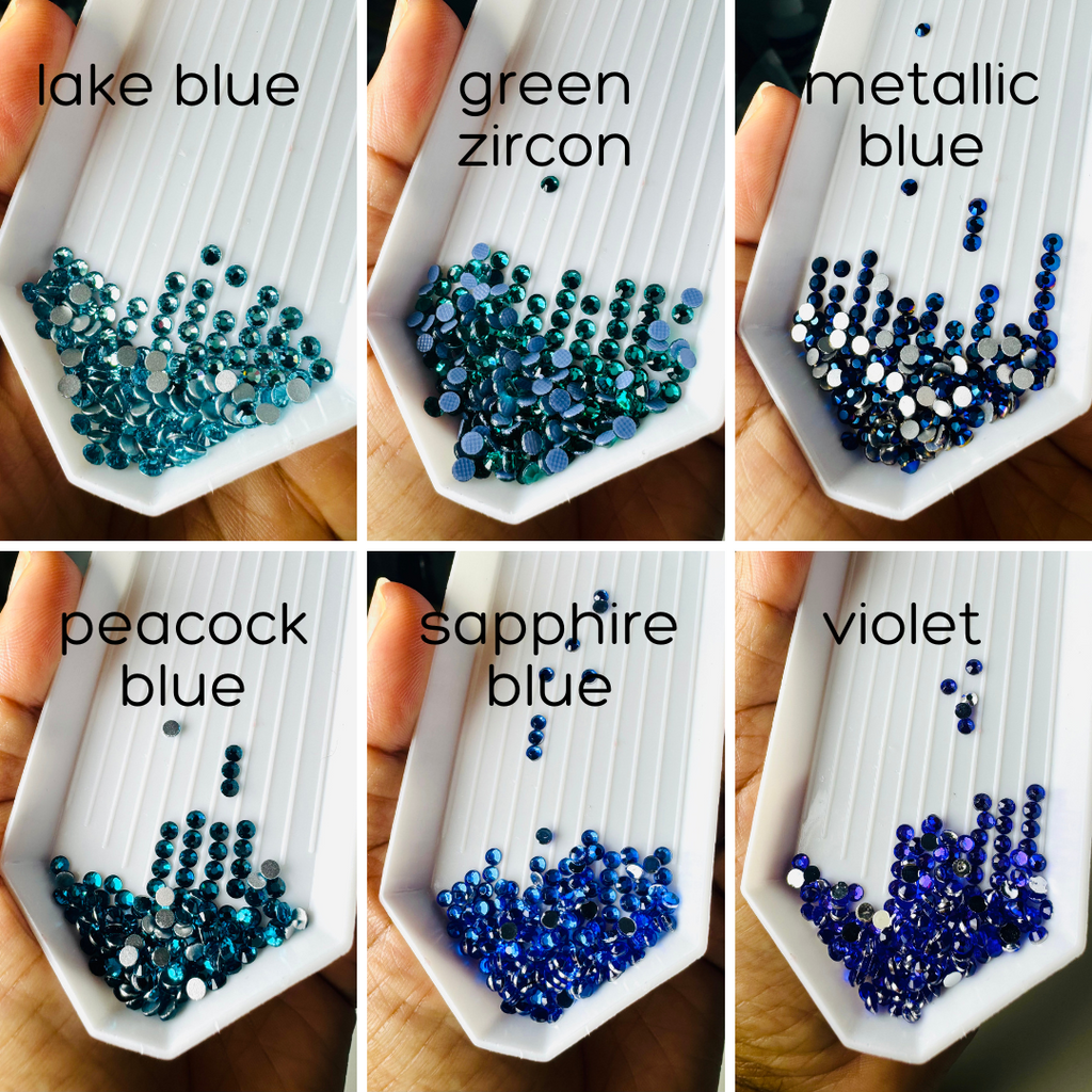 Solid Colour Rhinestone Pen