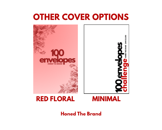Tabbed 100 Envelopes Savings Challenge Binder