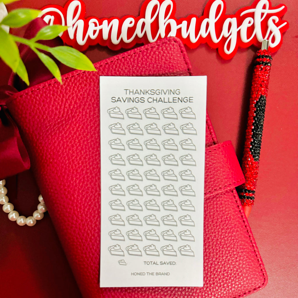 Minimal Thanksgiving Savings Challenge