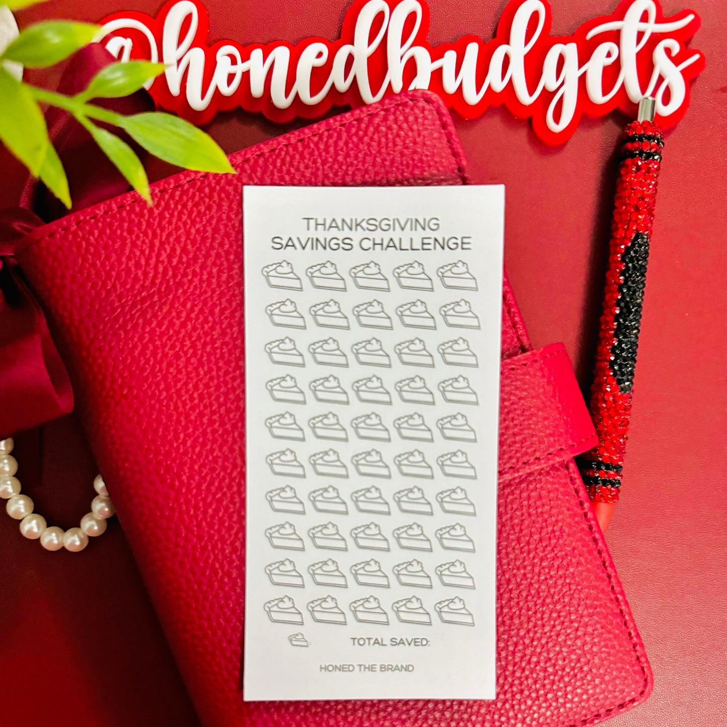 Thanksgiving Savings Challenge