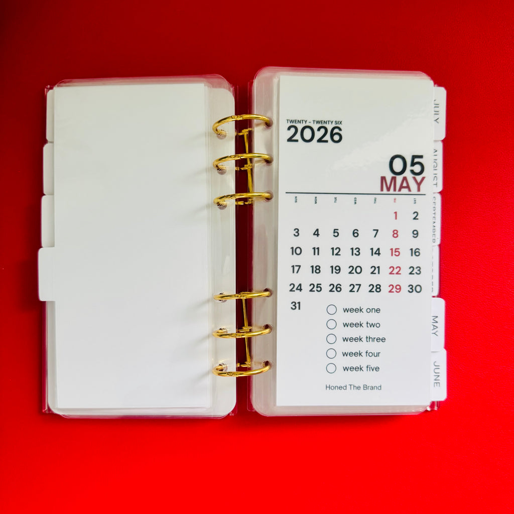 A6 Tabbed 2026 Friday Savings Challenge