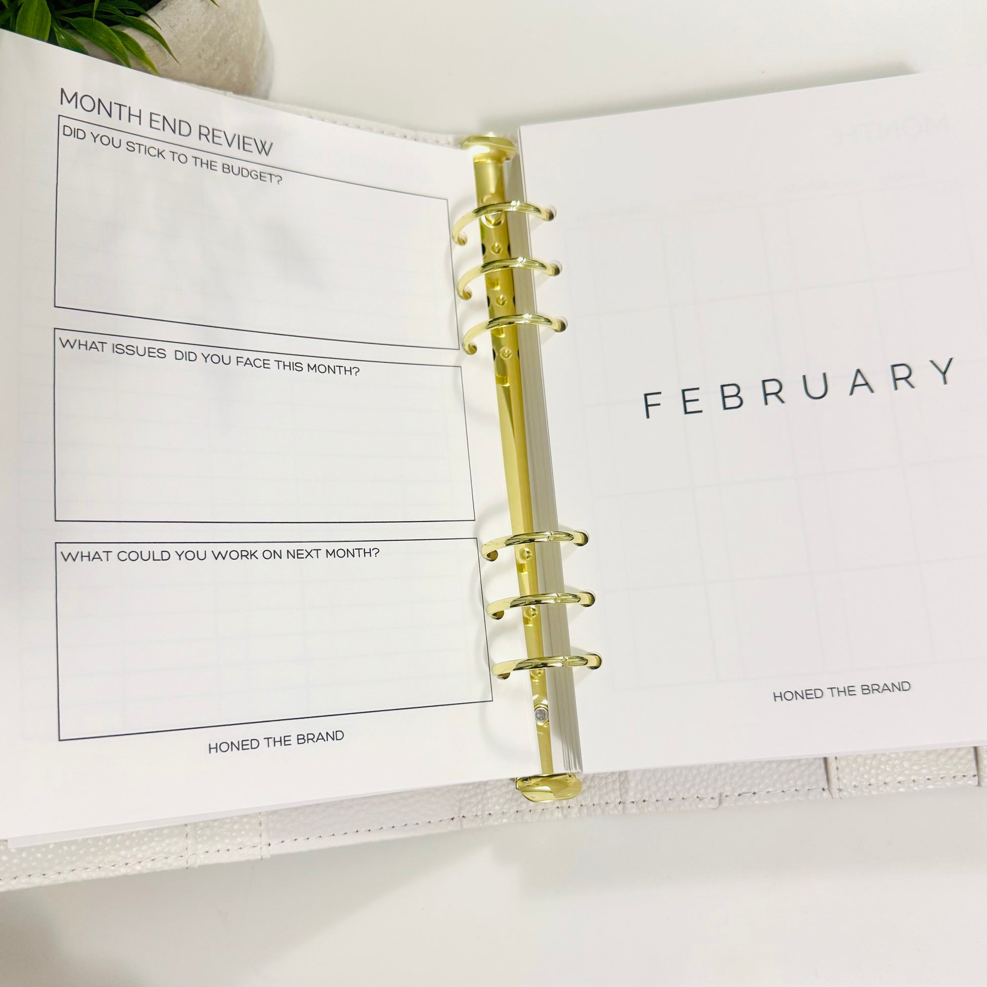 A5 Budget Planner Inserts