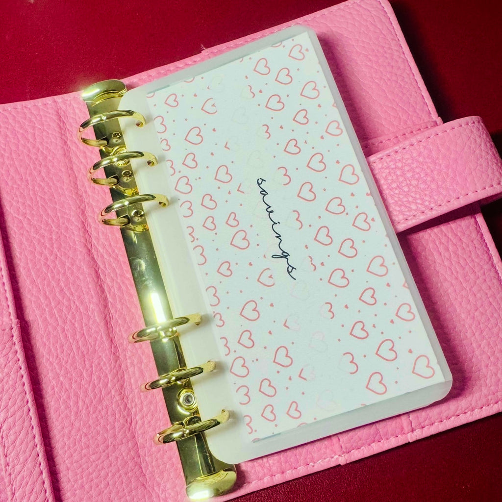 Pink Hearts Cash Envelopes
