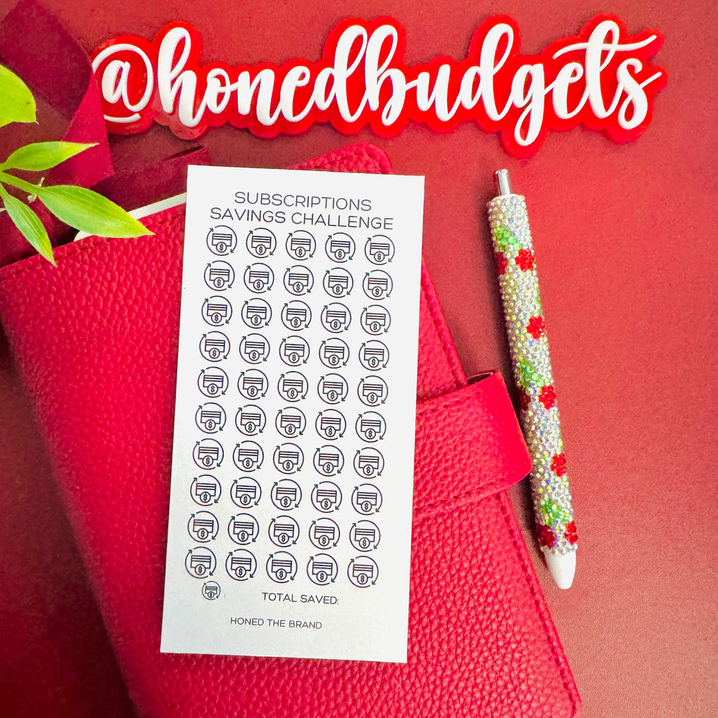 Subscriptions Savings Challenge