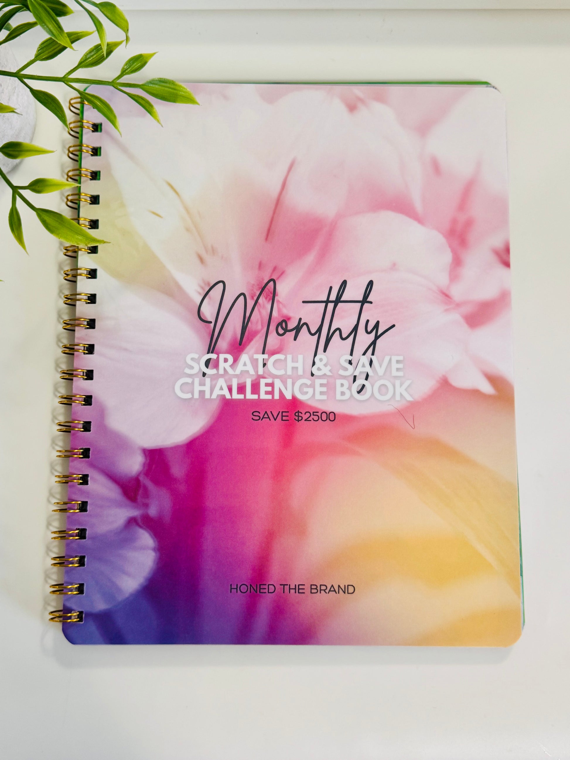 Monthly Scratch & Save Challenge Book