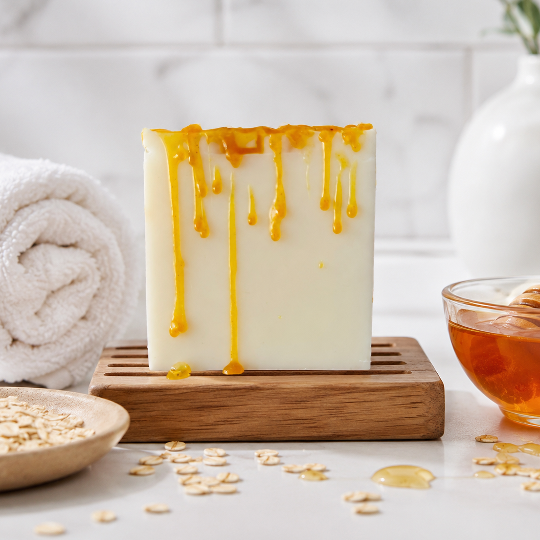 Golden Oats & Honey - Handcrafted Soap