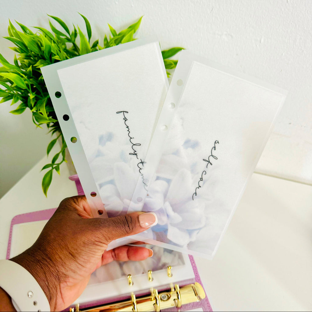 Hyacinth Matte Vellum Cash Envelopes