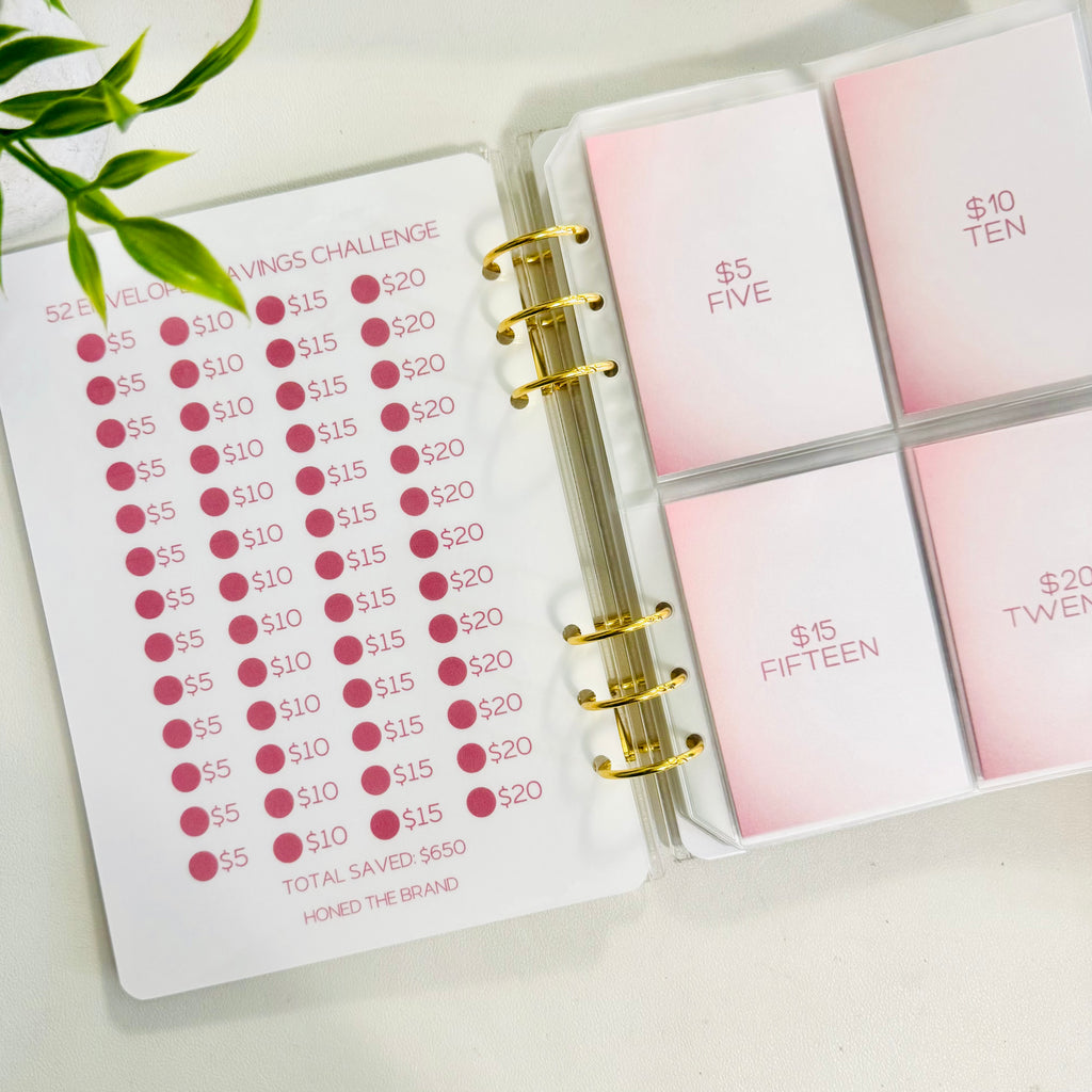 52 Envelopes Savings Challenge