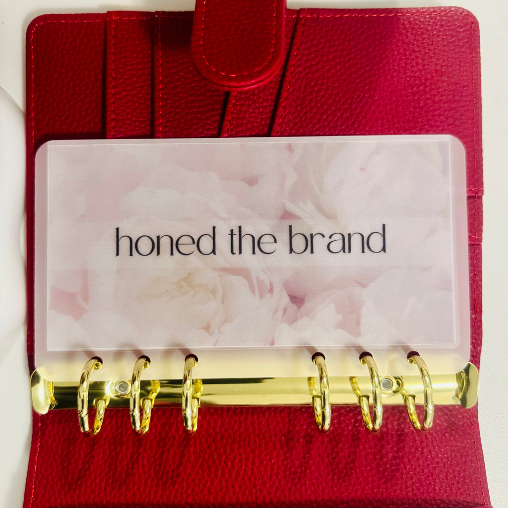 Pink Peony Matte Vellum Cash Envelopes