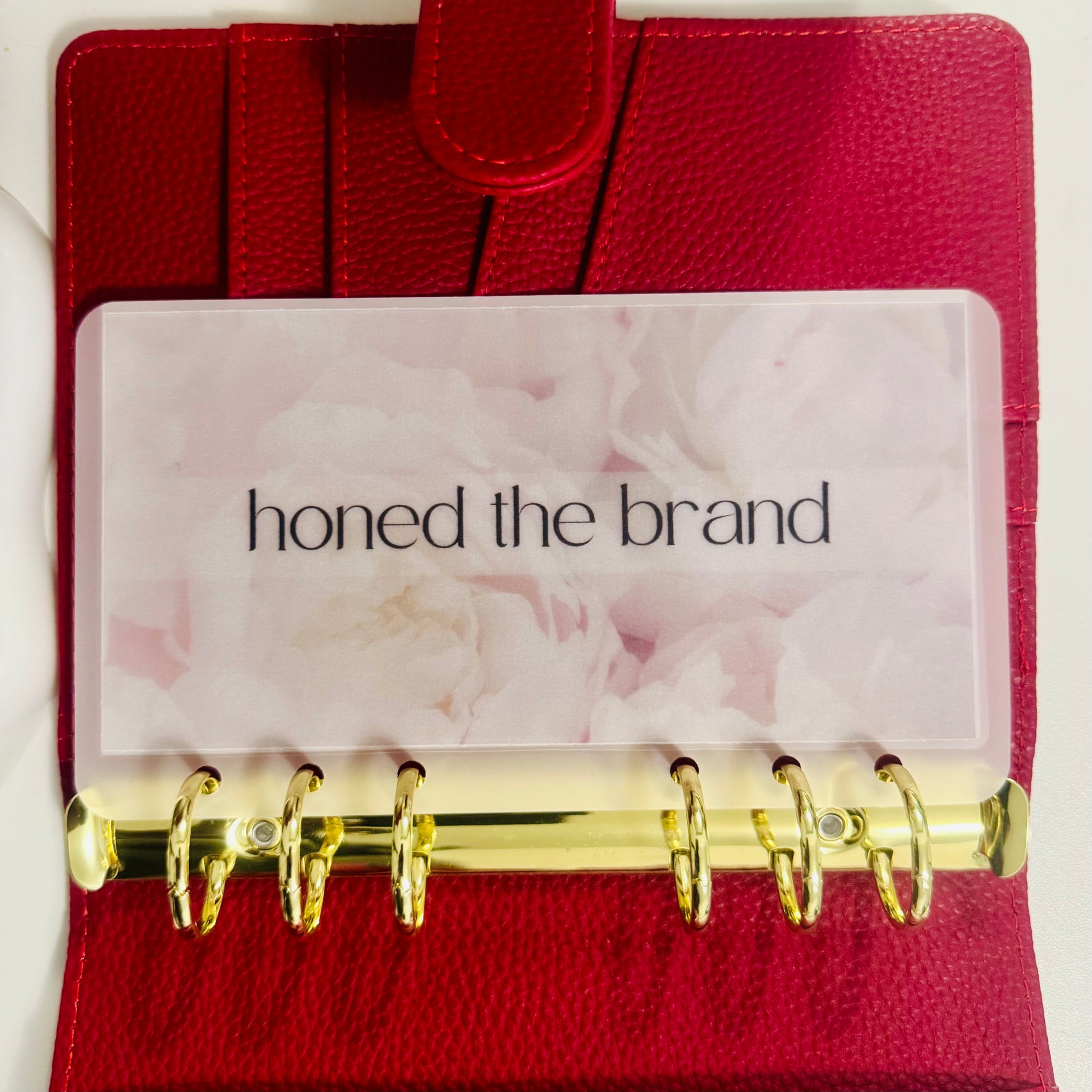 Pink Peony Matte Vellum Cash Envelopes